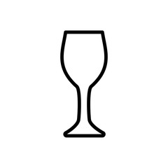 glass wine icon vector design template