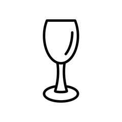 glass wine icon vector design template