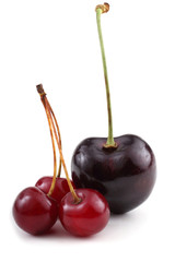 Big and little cherries