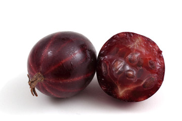 Black-violet gooseberry