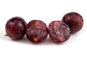 Black-violet gooseberry