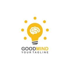 Good Mind Logo Vector Templates and Symbol