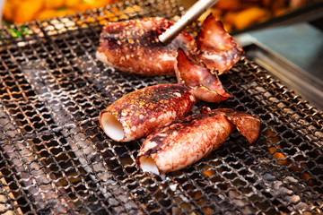 いか焼き　屋台