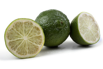 Lime with halves