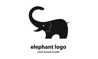 The concept of modern Sderhana elephant logo design is easy to remember	