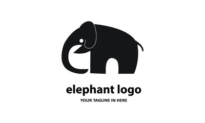 The concept of modern Sderhana elephant logo design is easy to remember	