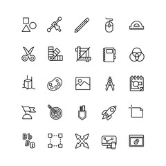 bundle of designer set icons