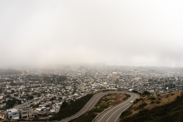 Obraz premium San Francisco From the Hills
