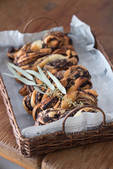 チョコレートねじりパン