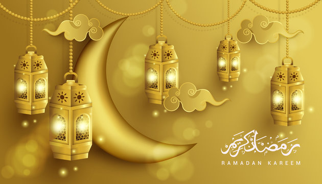 luxury design background for ramadan kareem. vector illustration