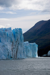 Fototapeta na wymiar Los Glaciares National Park in Southern Argentina in Santa Cruz Perito Moreno