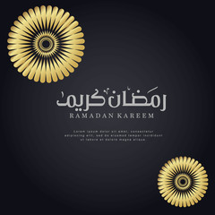 Ramadan luxury theme and elegant background suitable for posters, banners, social media sales templets etc.