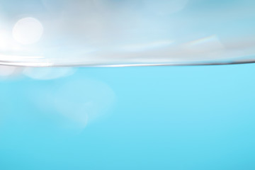 水 波 青 夏 アブストラクト 背景