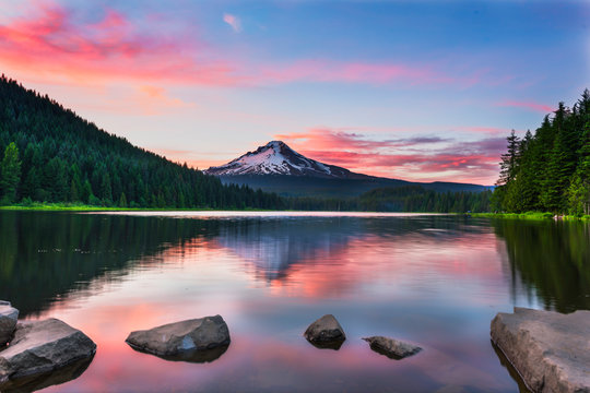 Mt Hood Sunset, OR