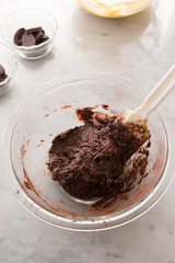 ケーキ生地の作り方