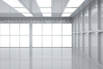 Fototapeta premium Empty room interior