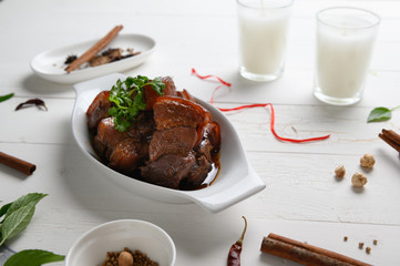 Pa-Lo Thai Braised Pork Belly , Phuket Pork Stew