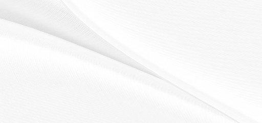 White gray satin texture that is white silver fabric silk panorama background with beautiful soft blur pattern natural.