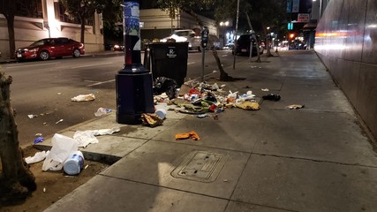 Trash in the City