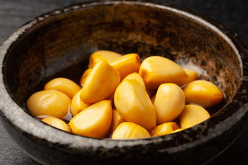 ニンニクのたまり漬け