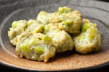 枝豆のてんぷら