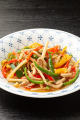 青椒肉絲