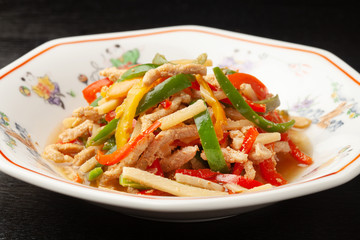 青椒肉絲