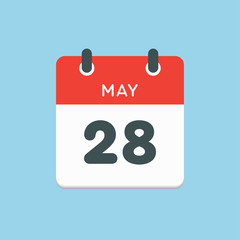 Calendar day 28 May, days of the year