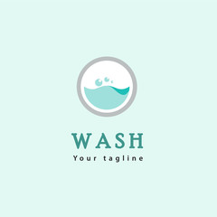 logo laundry clean logo template for your business