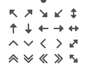 Arrows v1 UI Pixel Perfect Well-crafted Vector Solid Icons 48x48 Ready for 24x24 Grid for Web Graphics and Apps. Simple Minimal Pictogram