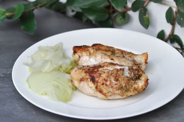 grilled chicken or chicken steak