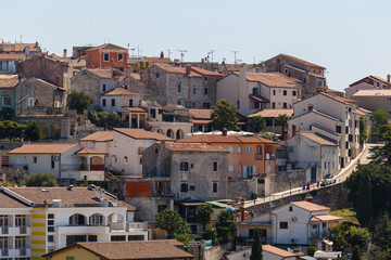 Fototapeta na wymiar View to the old town of Vrsar, Istria, Croatia