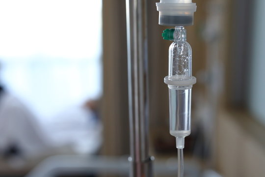 iv infusion saline intravenous injection medicine for healing patient illness in hospital