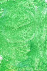 abstract image green watercolor paint on paper background