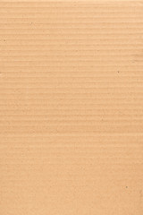 brown cardboard paper of carton corrugated texture background