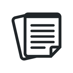 Note, Document icon