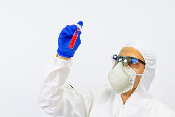 coronavirus epidemia pandemia enfermedad virus bateria vacuna laboratorio examen fiebre sangre...