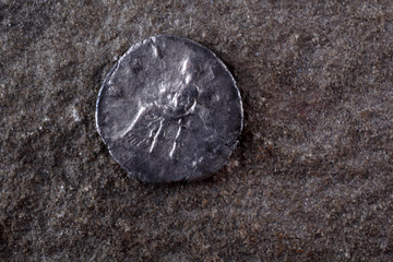 Fototapeta premium Ancient coin. Roman empire