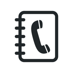 Phone book icon