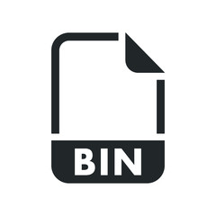 BIN File format icon