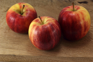 Three little apples on board