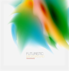Liquid fluid color splashes abstract background, bright colorful shapes. Techno futuristic vector abstract background For Wallpaper, Banner, Background, Card, Book Illustration, landing page