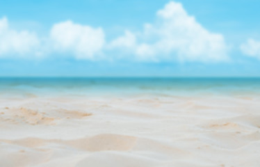 Fototapeta na wymiar Sand, sea, sky and beach background
