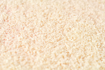 Scattered grain of white rice. Background