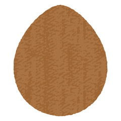 手描き風かわいいココナッツ-coconut vector art