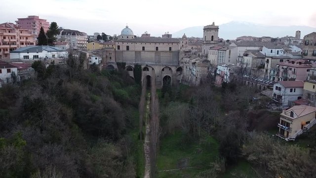Lanciano vecchia al tramonto