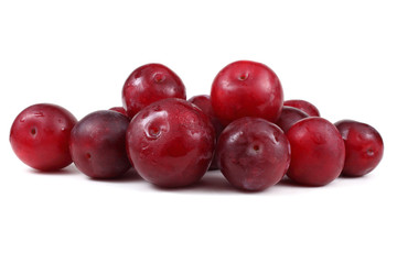 Red plums