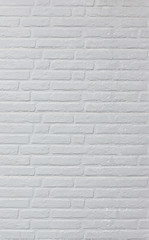 White brick wall seamless texture