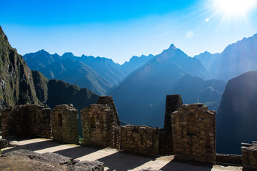 Machu Picchu sunrise