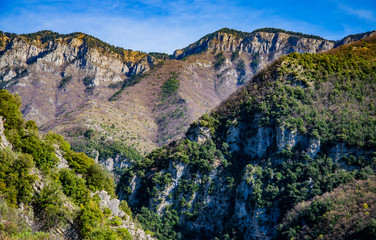Breil sur Roya-Mercantour-Haut sentier de la Carleva